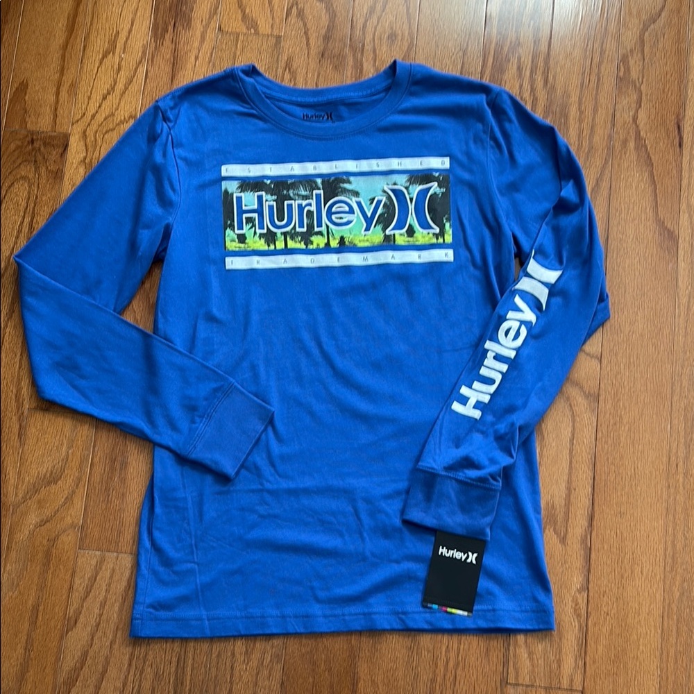 Hurley Boys Blue Long Sleeve Shirt